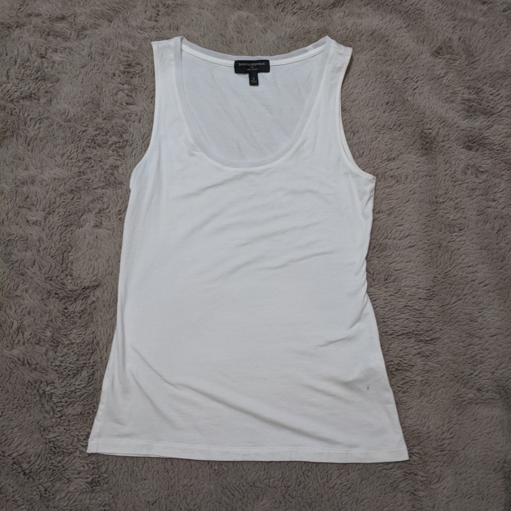 White dressy tank